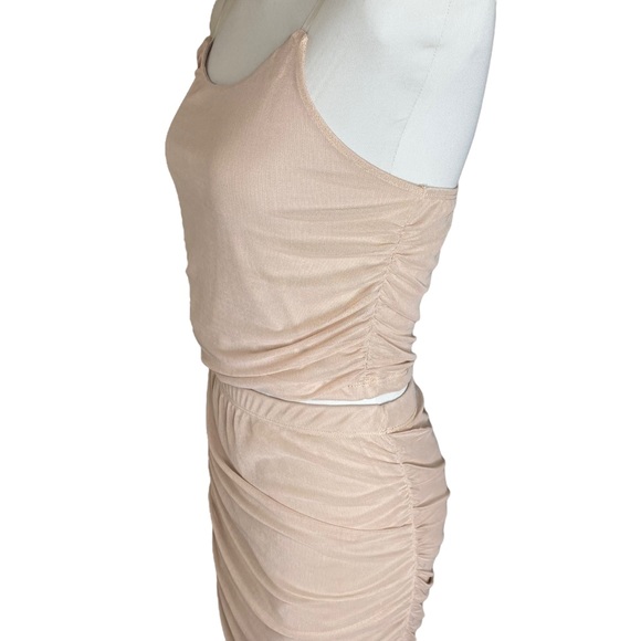 Orange Cream Mesh Skirt Set Women’s Large - Picture 7 of 8